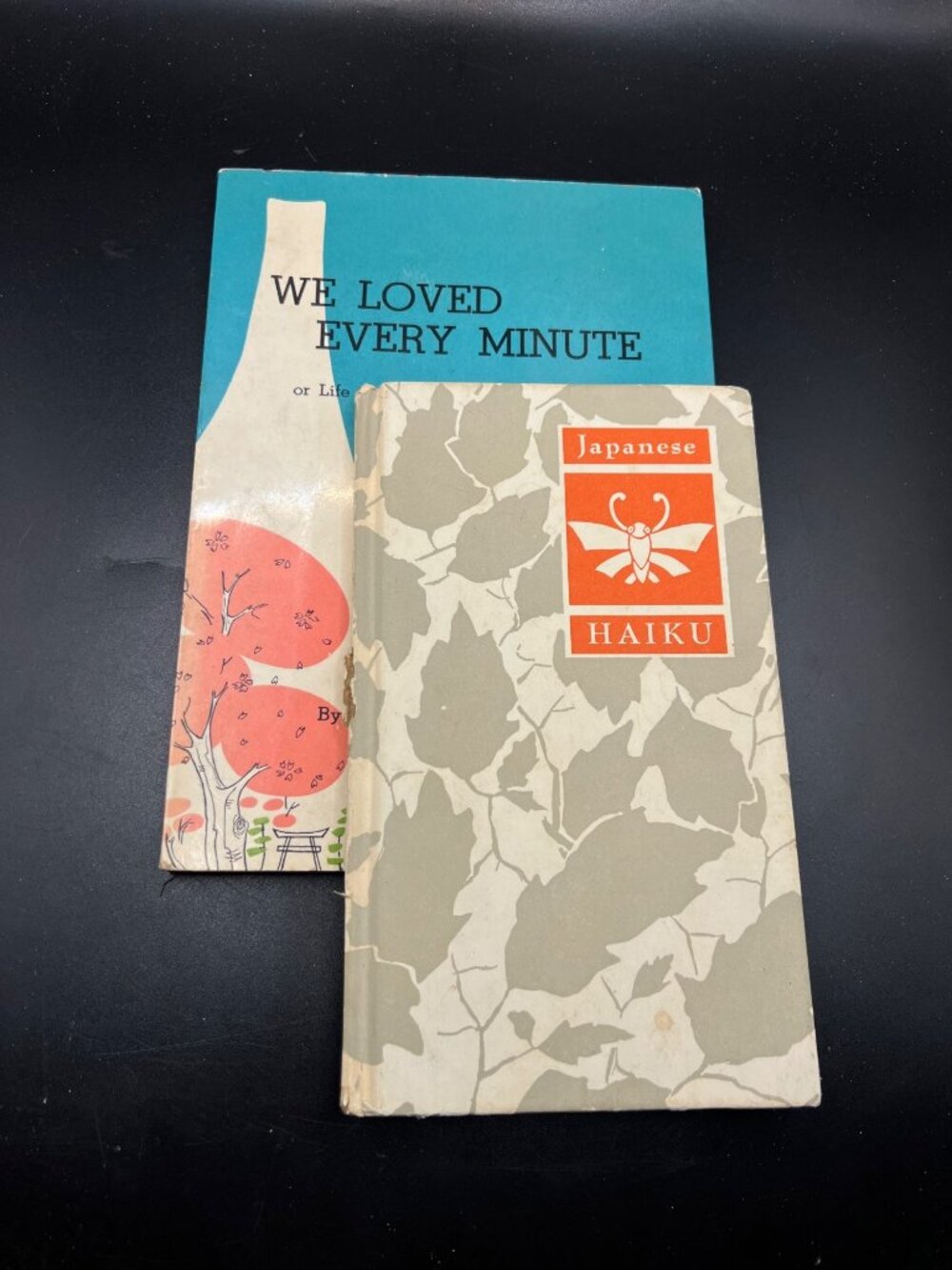 1958 "We Loved Every Minute" & "Japanese Haiku" Vintage Books